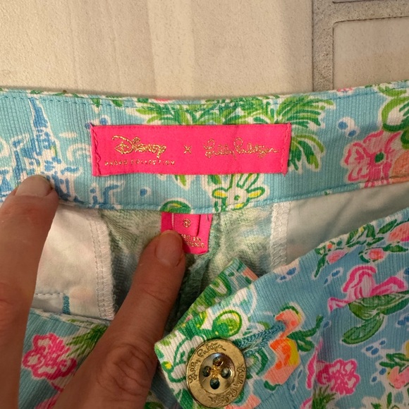Lilly Pulitzer Floral Shorts and Cap Set - Picture 3 of 5